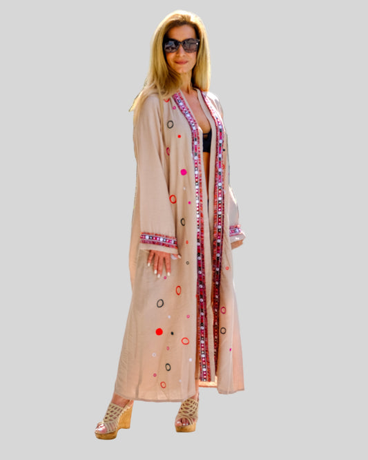 Luna Abaya - Sand