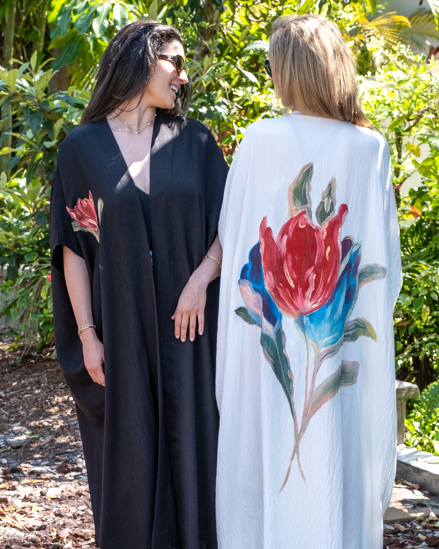 Rose Abaya - Black