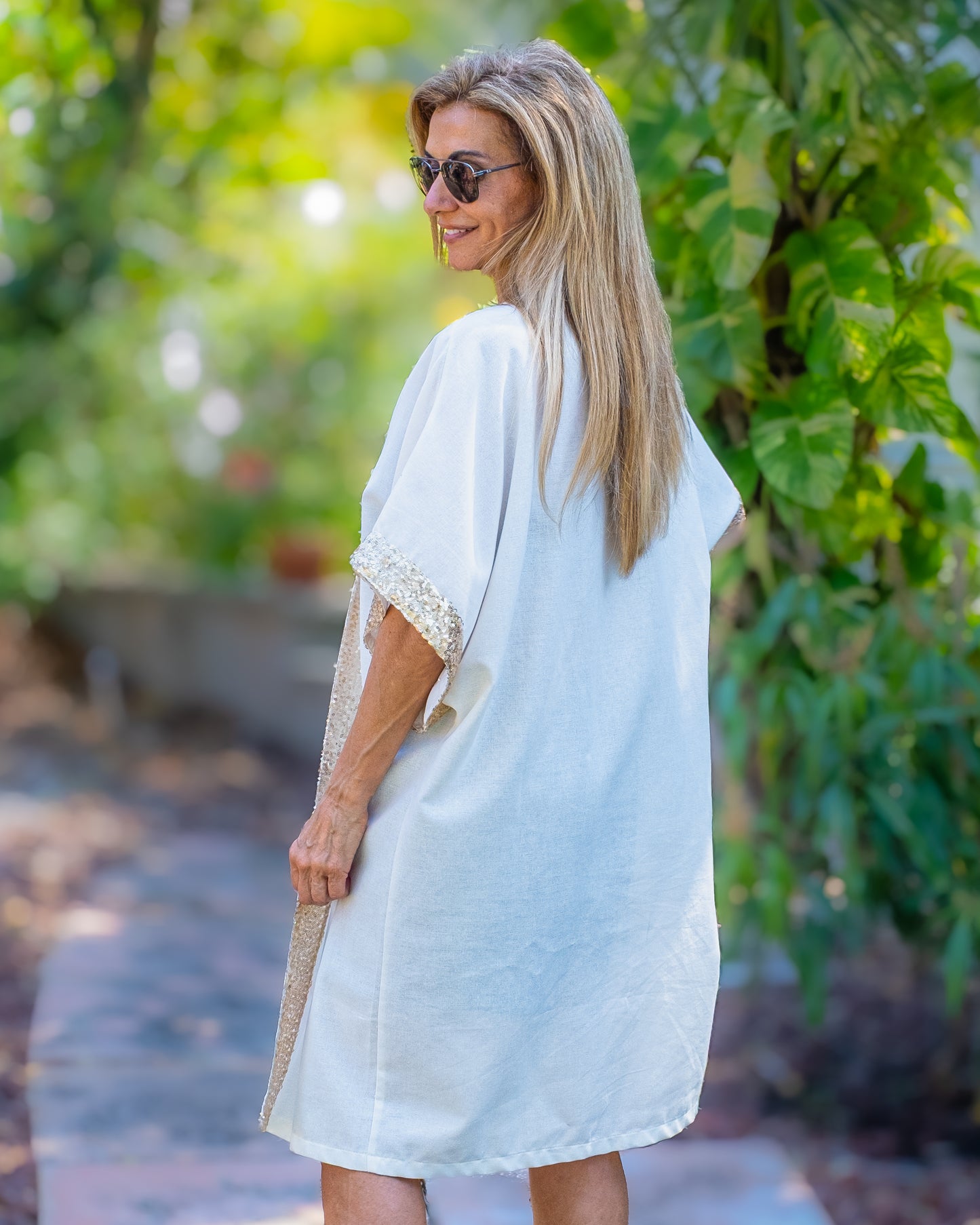 Neoma Kaftan- Sand ( Short )