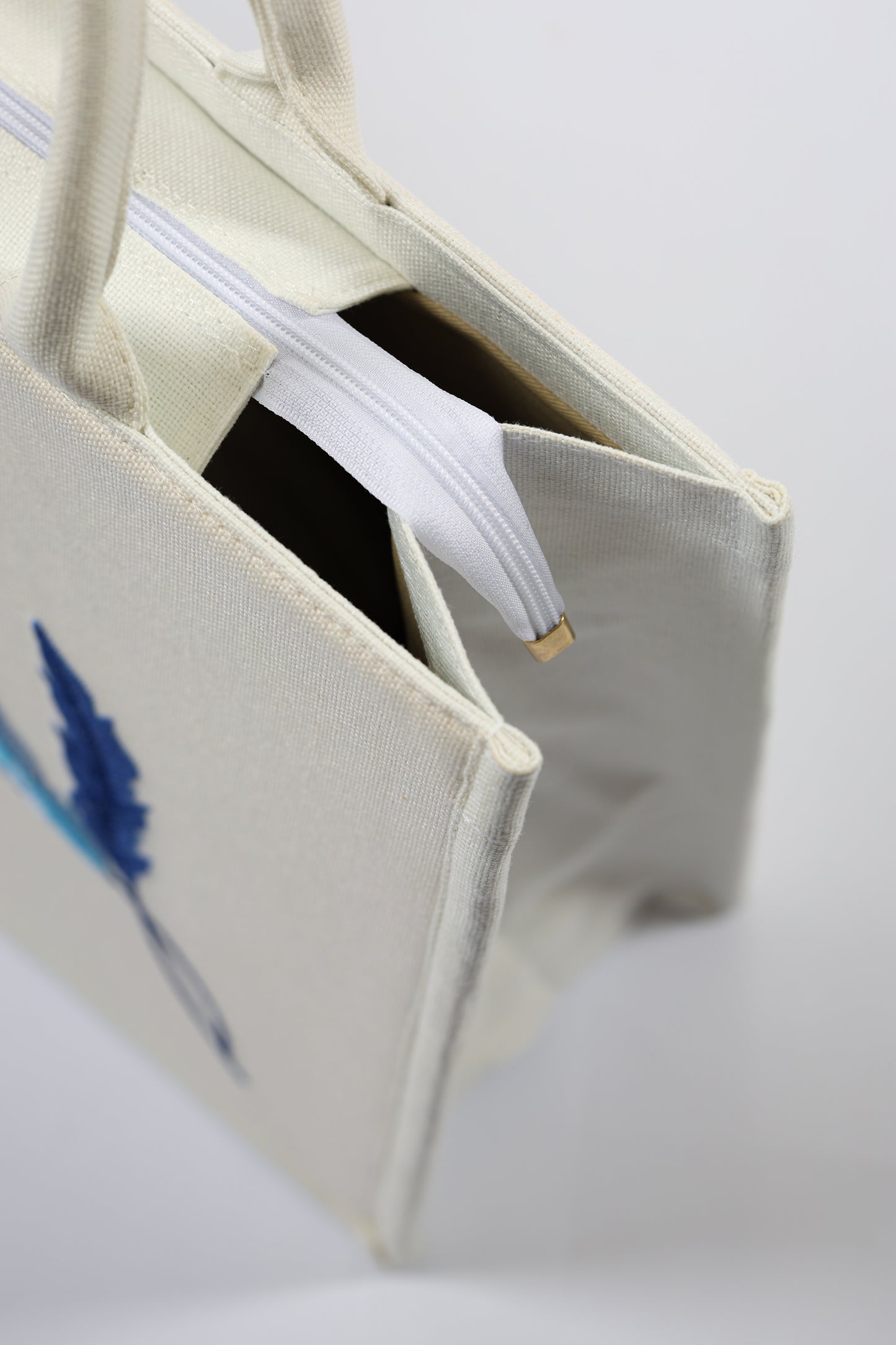 Teria Blue Tote Bag