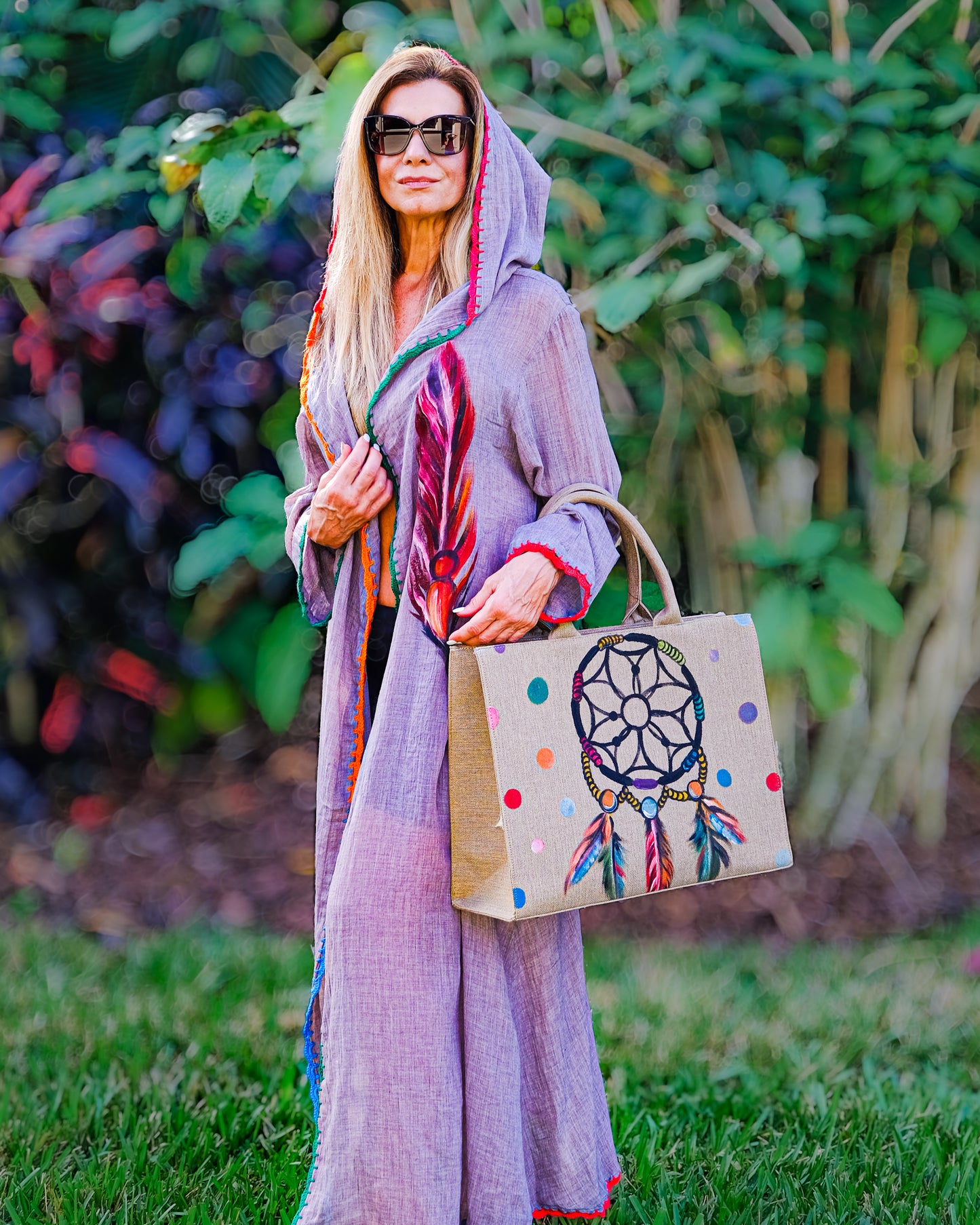 Dream Catcher Kaftan - Taupe