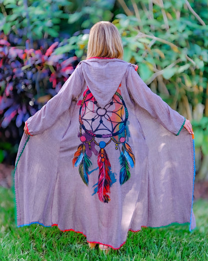 Dream Catcher Kaftan - Taupe