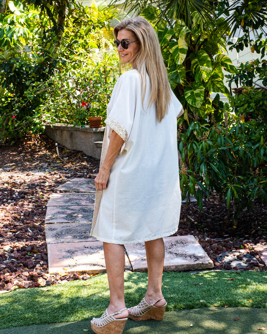 Neoma Kaftan - Ivory