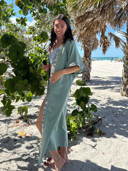 Neoma Kaftan - Jade (Long)
