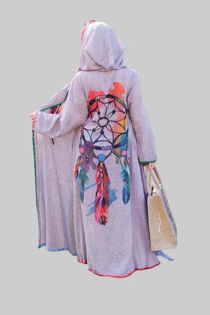 Dream Catcher Kaftan - Taupe